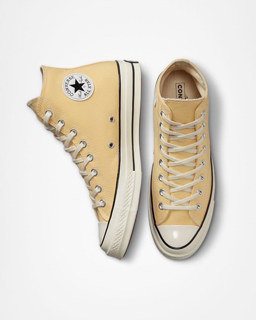 Dámské Boty Vysoké Converse Chuck 70 Vintage Platene Oranžové Černé | CZ PQYX60